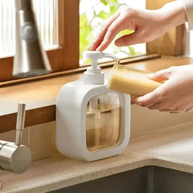 Portable Push Dispenser Bottle – Soap, Lotion & Shampoo (300ml-500ml)