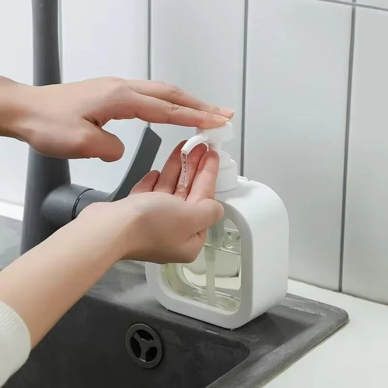 Portable Push Dispenser Bottle – Soap, Lotion & Shampoo (300ml-500ml)