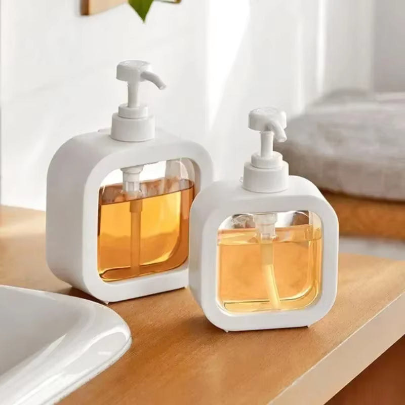 Portable Push Dispenser Bottle – Soap, Lotion & Shampoo (300ml-500ml)